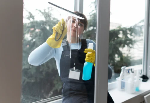 Nettoyage de vitres intérieures et extérieures à Morteaux-Coulibœuf